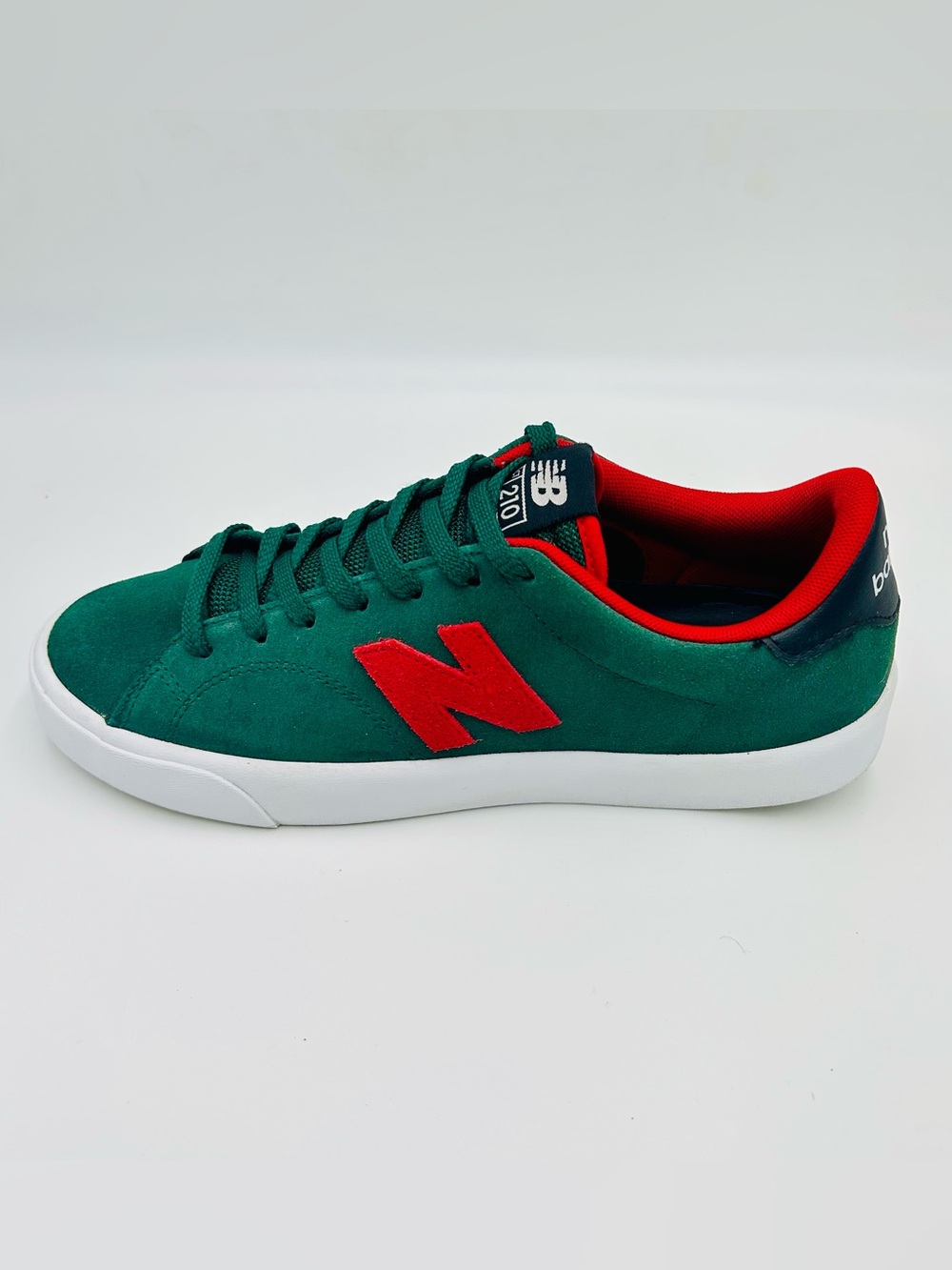 New Balance Numeric CT 210 Skate Shoes Green Red Suede Sneakers Men’s 8.5 - Picture 6 of 10